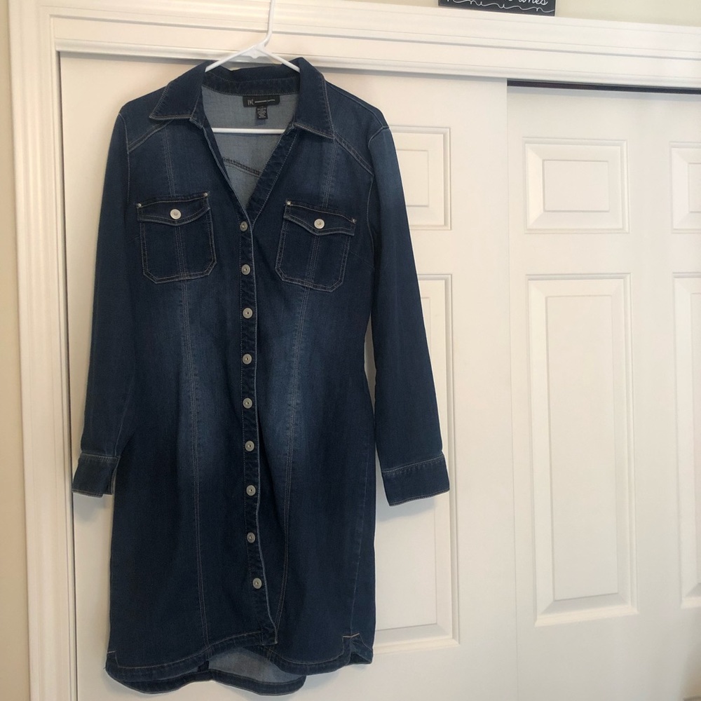 🔴Long denim jacket